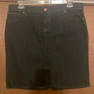 Old Navy dark denim mini skirt size 14​​